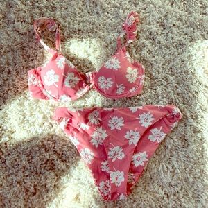 Amuse society bathing suit set